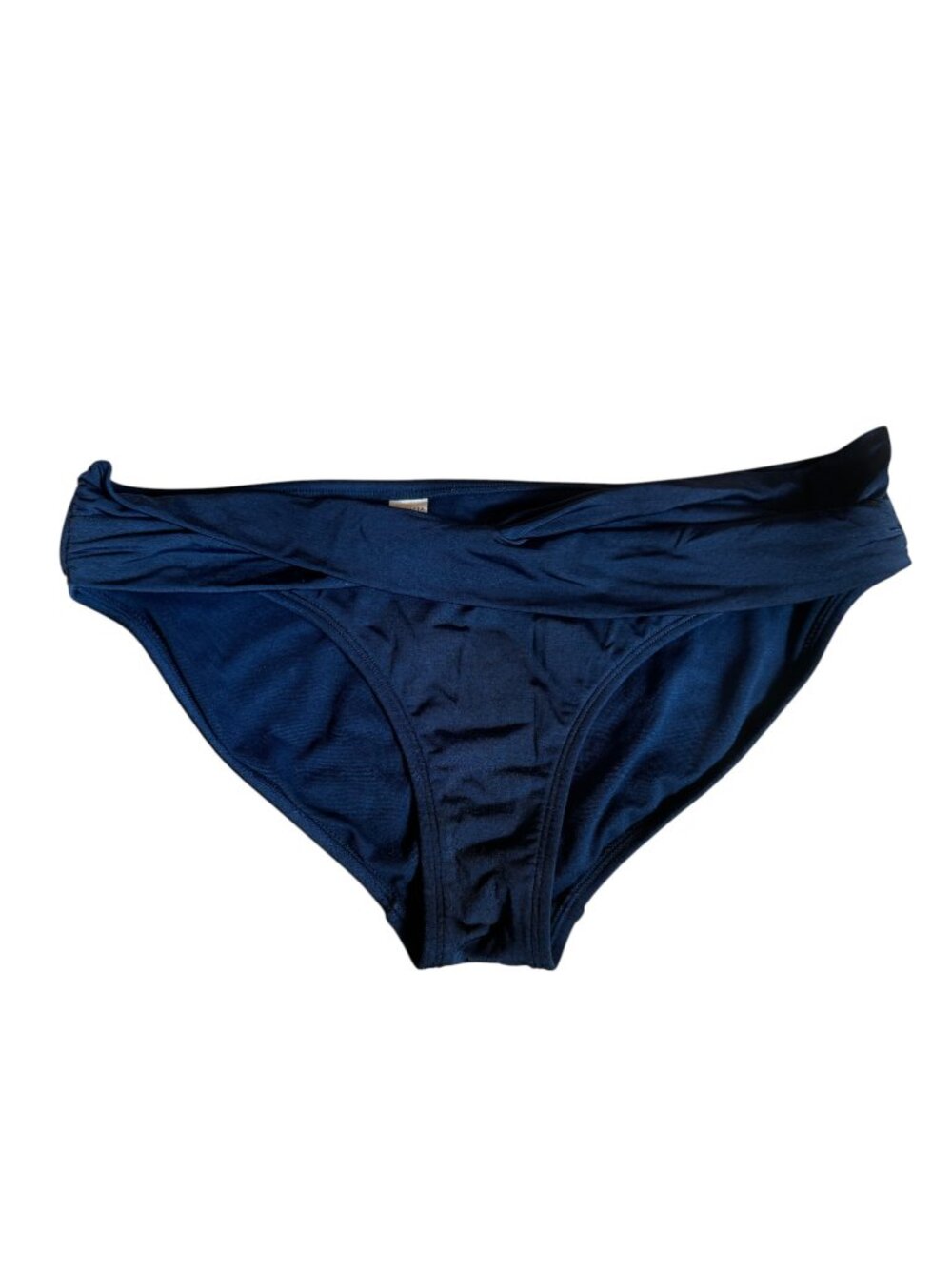 Athleta Navy Blue Twist Waist Bikini Bottoms Size Medium